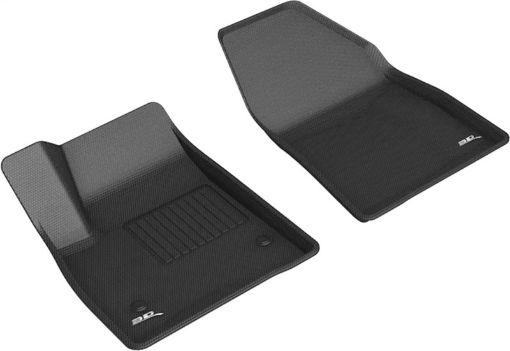 Picture of 3D MAXpider 20 - 21 Cadillac XT6 Kagu 1st Row Floormats - Black