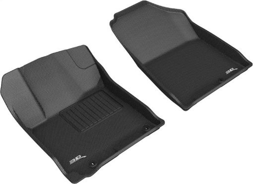 Picture of 3D MAXpider 20 - 21 Hyundai Venue Kagu 1st Row Floormats - Black