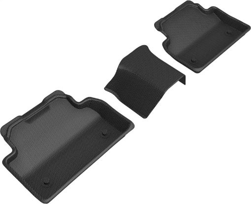 Picture of 3D MAXpider 18 - 20 Jaguar E - Pace Kagu 2nd Row Floormats - Black
