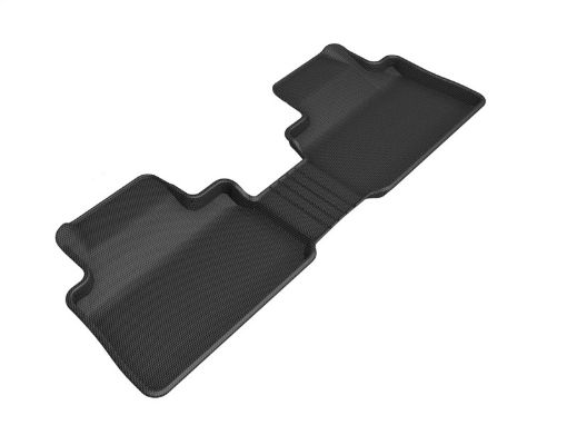 Picture of 3D MAXpider 19 - 21 Audi E - Tron Kagu 2nd Row Floormats - Black