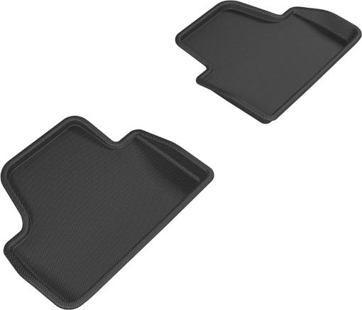 Picture of 3D MAXpider 14 - 20 BMW 4 Series Convertible Kagu 2nd Row Floormats - Black