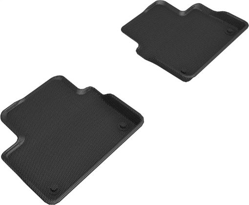 Picture of 3D MAXpider 19 - 21 Volvo S60 V60 Hybrid Kagu 2nd Row Floormats - Black