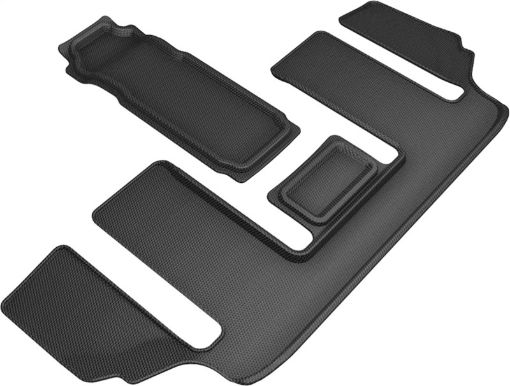 Picture of 3D MAXpider 20 - 21 Mazda CX - 9 6 - Seat without 2nd Row Console Kagu 3rd Row Floormats - Black