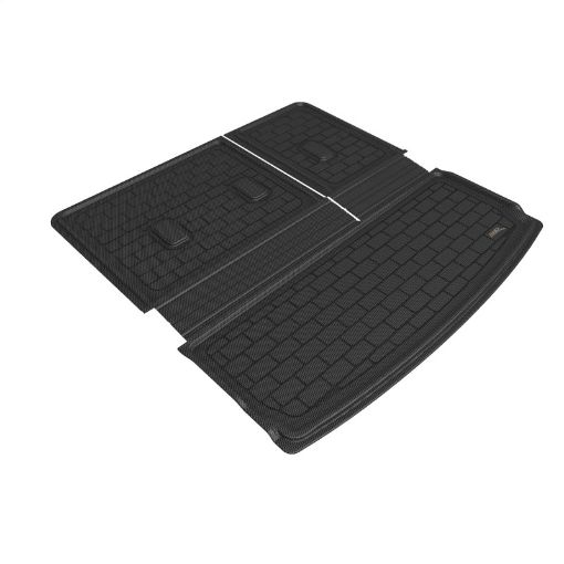 Picture of 3D MAXpider 2021 Chevrolet Tahoe GMC Yukon Behind R3 Seatback Protector Cargo Liner - Black