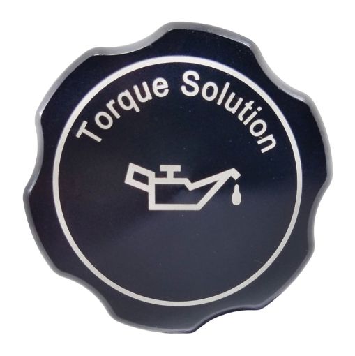 Picture of Torque Solution Billet Oil Cap 89 Subaru - Black