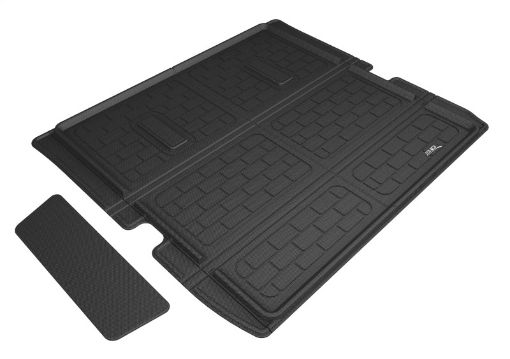 Picture of 3D MAXpider 17 - 20 Land Rover Discovery Kagu Behind 2nd Row Cross Fold Cargo Liner - Black