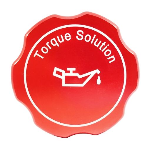 Picture of Torque Solution Billet Oil Cap 89 Subaru - Red