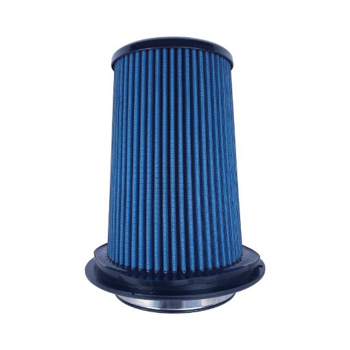 Picture of Injen SuperNano - Web Air Filter 5in Flange ID 8in Base7.9in Media Height 5.3in Inertia Top