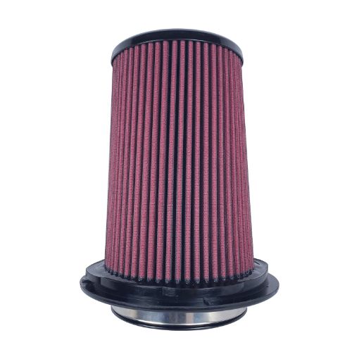 Picture of Injen 8 - Layer Oiled Cotton Gauze Air Filter 5in Flange ID 8in Base 7.9in Height 5.3in Inertia Top