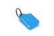 Picture of Rally Armor Mini UR Mud Flap Keychain - Blue w White Logo