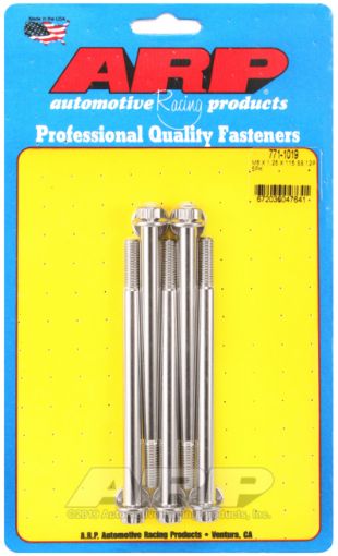 Picture of ARP M8 x 1.25 x 115 12pt Stainless Steel Bolts (5pkg)